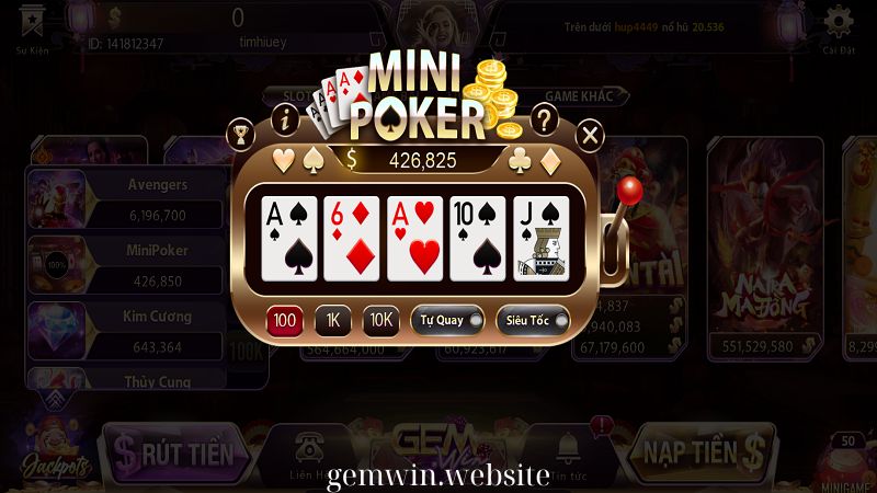 Mini Poker GEMWIN